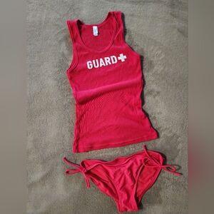 OP Red Guard Bikini Set